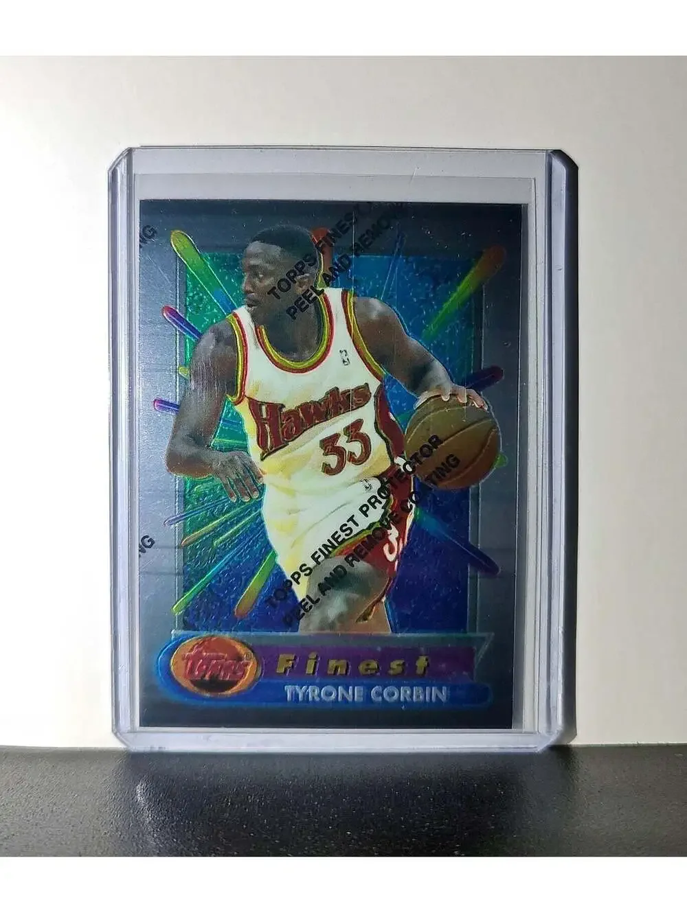 Tyrone Corbin 1994-95 Topps Finest #198 Basketball Card